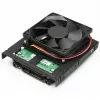 Axagon RHD-225 metalinis laikiklis 2x 2,5 colio HDD/SSD į 3,5 colio lizdą, su ventiliatoriaus tvirtinimu