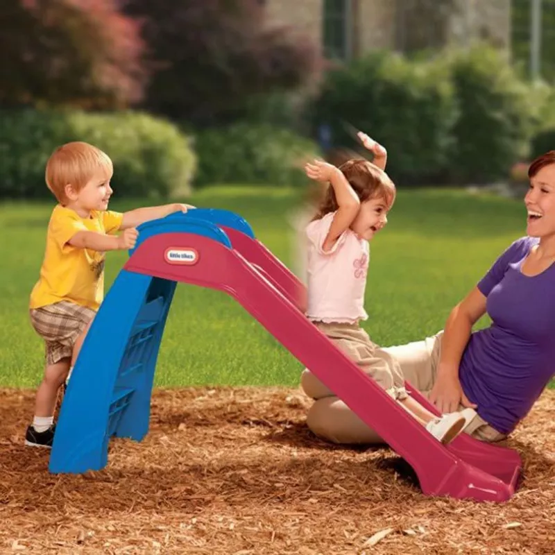 Little Tikes First Slide vaikiška čiuožykla, 1,2–6 m., plastikas, 4,09 kg, mėlyna/raudona
