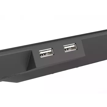 GENESIS Oxid 450 aušinimo padėklas nešiojamam kompiuteriui 39,6 cm (15,6 colio) 2400 RPM Juodas
