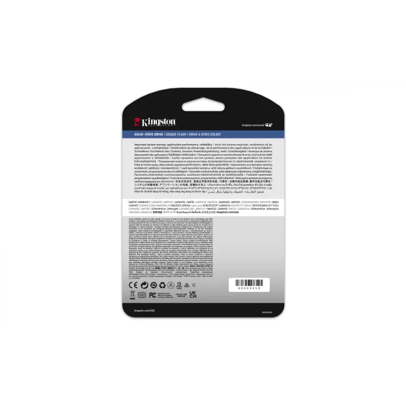 SSD diskas Kingston 3.84TB 2,5 colio SATA SEDC600M/3840G