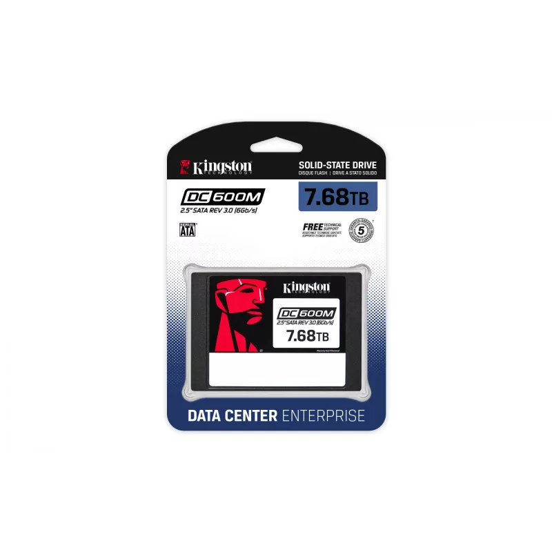 SSD diskas Kingston DC600M 7.68 TB 2,5 colio SATA