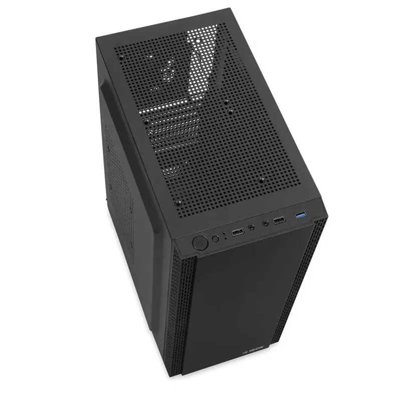 Korpusas IBOX ANTILA 39 Midi Tower — Juodas, ATX/microATX, GPU iki 31 cm, CPU aušintuvo aukštis 150 mm