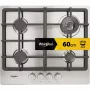 Whirlpool TGML 661 IX R įmontuojama dujinė kaitlentė, nerūdijantis plienas, 58 cm, 4 zonos