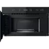 Whirlpool MBNA900B juoda įmontuojama mikrobangų krosnelė 22 L 750 W