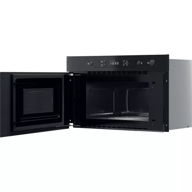 Whirlpool MBNA900B juoda įmontuojama mikrobangų krosnelė 22 L 750 W