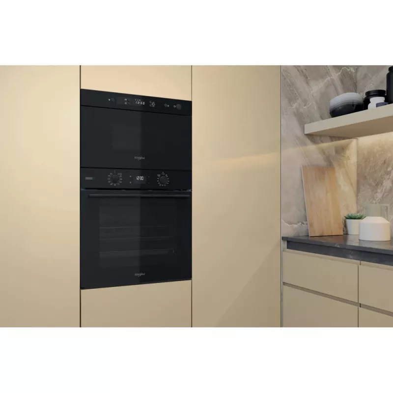Whirlpool MBNA900B juoda įmontuojama mikrobangų krosnelė 22 L 750 W