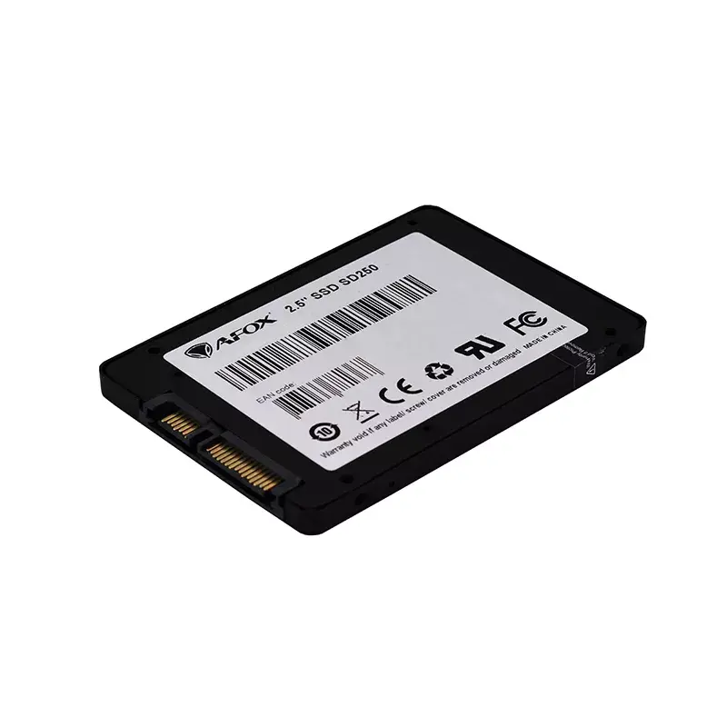 SSD AFOX SD250-128GN, 128 GB, SATA III, 2,5 colio, TLC, 6,8 mm, iki 430/380 MB/s