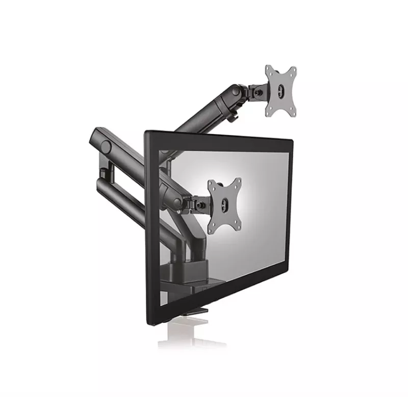 ICY BOX IB-MS314-T monitoriaus laikiklis, 81,3 cm (32 inch), stalviršinis, juodas