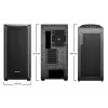 Korpusas be quiet! Shadow Base 800 DX Midi Tower Juodas