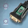 Axagon ADS-1PQN USB-A 2.0 – RS-232 DB9-M adapterinis laidas su FTDI lustu, 1,5 m