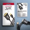 Axagon ADS-1PQN USB-A 2.0 – RS-232 DB9-M adapterinis laidas su FTDI lustu, 1,5 m