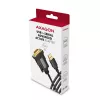 Axagon ADS-1PQN USB-A 2.0 – RS-232 DB9-M adapterinis laidas su FTDI lustu, 1,5 m