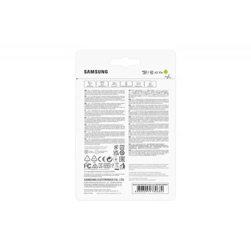 Samsung MB-MD512S 512 GB MicroSDXC UHS-I Class 10 atminties kortelė