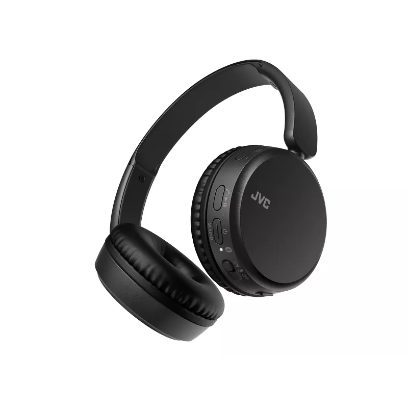 JVC Deep Bass Bluetooth ausinės ant ausų, juodos, belaidės, skambučiams/muzikai, 20-20000 Hz, 157 g