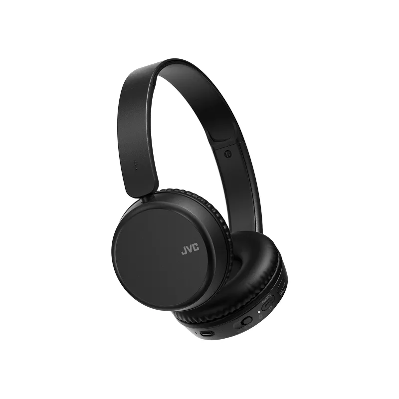 JVC Deep Bass Bluetooth ausinės ant ausų, juodos, belaidės, skambučiams/muzikai, 20-20000 Hz, 157 g