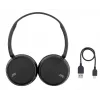 JVC Deep Bass Bluetooth ausinės ant ausų, juodos, belaidės, skambučiams/muzikai, 20-20000 Hz, 157 g