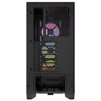 CORSAIR 3000D RGB AIRFLOW Juodas Vidutinis Bokštas Kompiuterio Korpusas