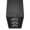 CORSAIR 3000D RGB AIRFLOW Juodas Vidutinis Bokštas Kompiuterio Korpusas