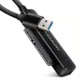 Axagon ADSA-FP2A sąsajos adapteris USB 3.2 Gen 1 SATA vyriškas juodas
