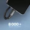 Axagon BUCM32-CF10AB SPEED+ USB-C USB 20Gbps ilginimo kabelis 1 m