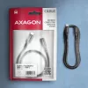 Axagon BUCM32-CF10AB SPEED+ USB-C USB 20Gbps ilginimo kabelis 1 m