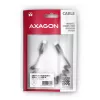 USB-C laidas Axagon BUCM-CM20TB 1,1 m PD 60W 3A juodas