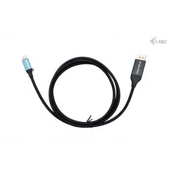 i-tec USB-C DisplayPort dvipusis kabelio adapteris 8K/30Hz 150cm