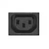 UPS bokštinis Eaton 5E Gen2 550 linijų sąveikos 0,55 kVA (300 W), 4× C13 lizdai, juodas