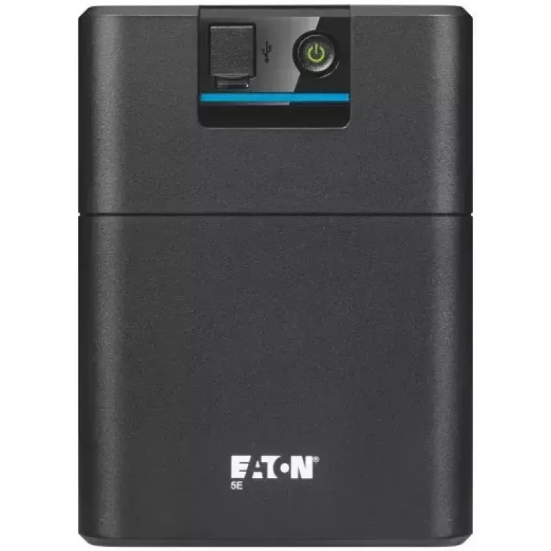 UPS Eaton 5E Gen2 1600 USB linijinis interaktyvus 1,6 kVA / 900 W, 4x F tipo lizdai, USB, bokštas, juodas