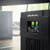 Nepertraukiamo maitinimo šaltinis QOLTEC 53770, linijinis interaktyvus UPS 1,5 kVA (900 W), 2 C13 lizdai, AVR, LCD, USB-B