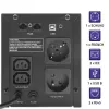 Nepertraukiamo maitinimo šaltinis Qoltec 53771 2 kVA 1200 W 2 AC lizdai