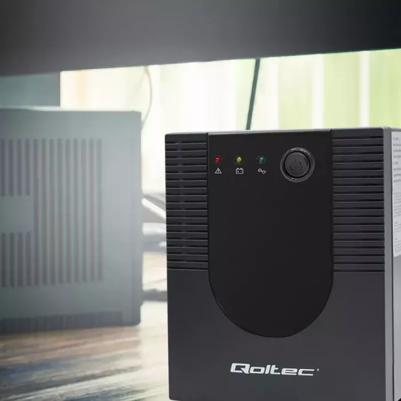 Qoltec 53777 UPS Line-Interactive 2 kVA 1200 W 4 AC lizdai