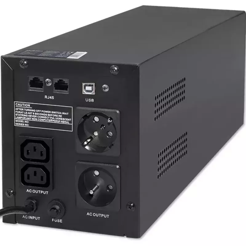 Qoltec 53777 UPS Line-Interactive 2 kVA 1200 W 4 AC lizdai
