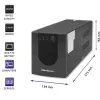 Qoltec 53777 UPS Line-Interactive 2 kVA 1200 W 4 AC lizdai
