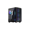 Korpusas ENDORFY Arx 500 ARGB ATX Juodas — grūdintas stiklas, ARGB, ATX, maks. GPU 350 mm, aušintuvo aukštis 179 mm, 7 išplėtimo lizdai