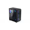 Korpusas ENDORFY Arx 500 ARGB ATX Juodas — grūdintas stiklas, ARGB, ATX, maks. GPU 350 mm, aušintuvo aukštis 179 mm, 7 išplėtimo lizdai