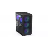 Korpusas ENDORFY Arx 500 ARGB ATX Juodas — grūdintas stiklas, ARGB, ATX, maks. GPU 350 mm, aušintuvo aukštis 179 mm, 7 išplėtimo lizdai