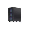 Korpusas ENDORFY Arx 500 ARGB ATX Juodas — grūdintas stiklas, ARGB, ATX, maks. GPU 350 mm, aušintuvo aukštis 179 mm, 7 išplėtimo lizdai