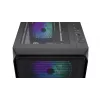 Korpusas ENDORFY Arx 500 ARGB ATX Juodas — grūdintas stiklas, ARGB, ATX, maks. GPU 350 mm, aušintuvo aukštis 179 mm, 7 išplėtimo lizdai