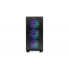 Korpusas ENDORFY Arx 500 ARGB ATX Juodas — grūdintas stiklas, ARGB, ATX, maks. GPU 350 mm, aušintuvo aukštis 179 mm, 7 išplėtimo lizdai