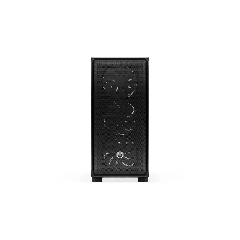 Korpusas ENDORFY Arx 500 ARGB ATX Juodas — grūdintas stiklas, ARGB, ATX, maks. GPU 350 mm, aušintuvo aukštis 179 mm, 7 išplėtimo lizdai