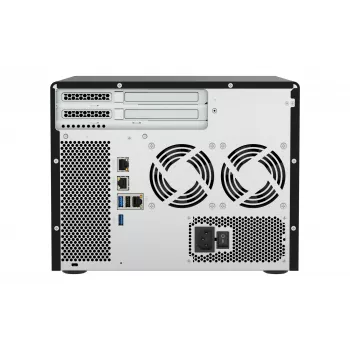 QNAP TS-855X SAN bokštinis Intel Atom® C5125 8 GB DDR4 0 TB QNAP QTS juodas