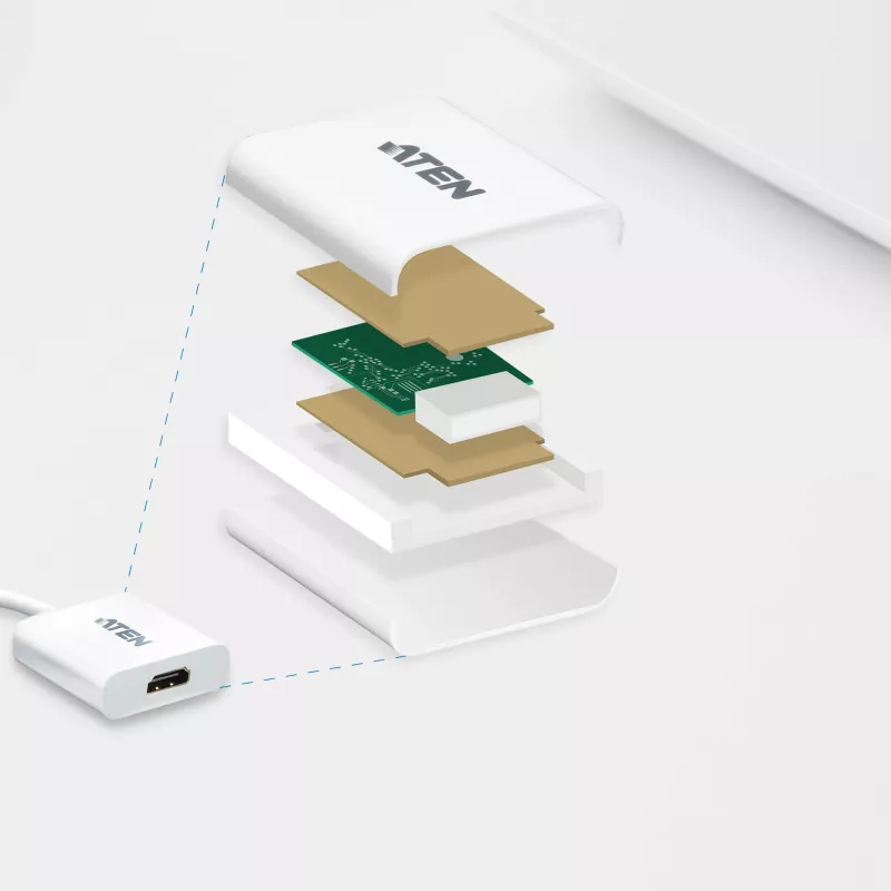 ATEN DisplayPort į HDMI keitiklis, iki 1080p