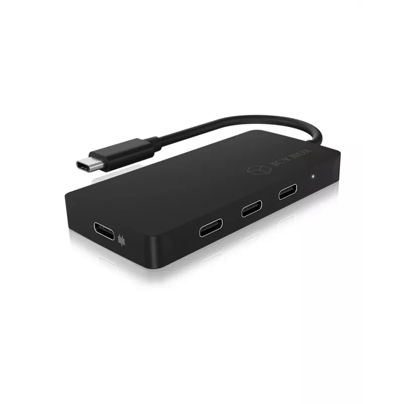 ICY BOX IB-HUB1429-CPD USB 3.2 Gen 2 (3.1 Gen 2) Type-C 10000 Mbit/s Juodas