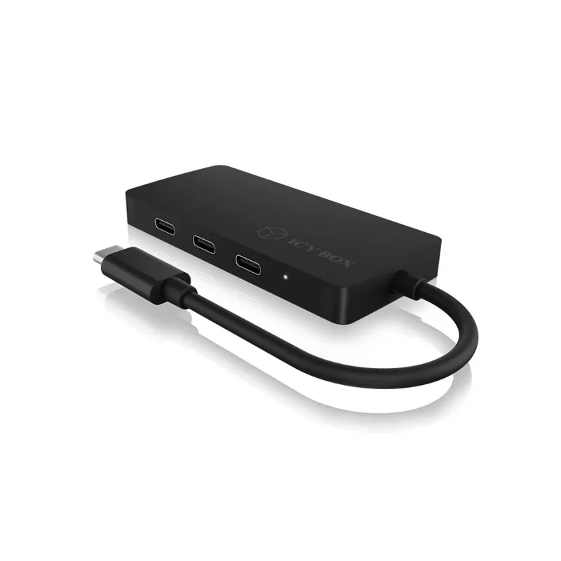 ICY BOX IB-HUB1429-CPD USB 3.2 Gen 2 (3.1 Gen 2) Type-C 10000 Mbit/s Juodas