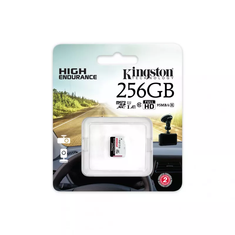 Kingston Technology SDCE/256GB atminties kortelė MicroSDXC UHS-I Class 10