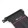 Thermaltake AC-060-CO1OTN-C2 PCIe 4.0 ilginimo kabelis 200 mm juodas