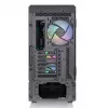 Thermaltake Ceres 500 TG ARGB Midi Tower kompiuterio korpusas, E-ATX, grūdintas stiklas, 3x 140 mm priekiniai ARGB ventiliatoriai, USB-C, juodas