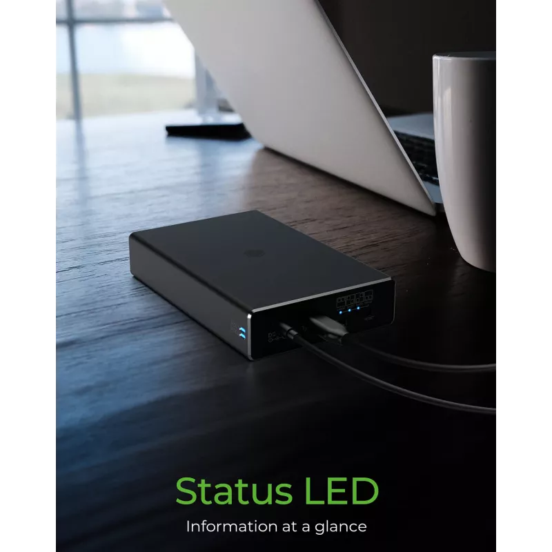 ICY BOX RAID dėklas 2x HDD/SSD USB 3.2 Gen 2 Type-C® / Type-A