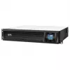 APC Smart-UPS C linijinis interaktyvus 2000VA, 2U stelažinis, 230V, 6x IEC C13, USB ir nuoseklioji sąsaja, AVR, grafinis LCD